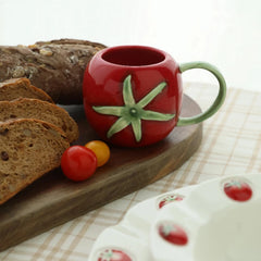 Nordic Keramik Becher Set – Handbemaltes Design