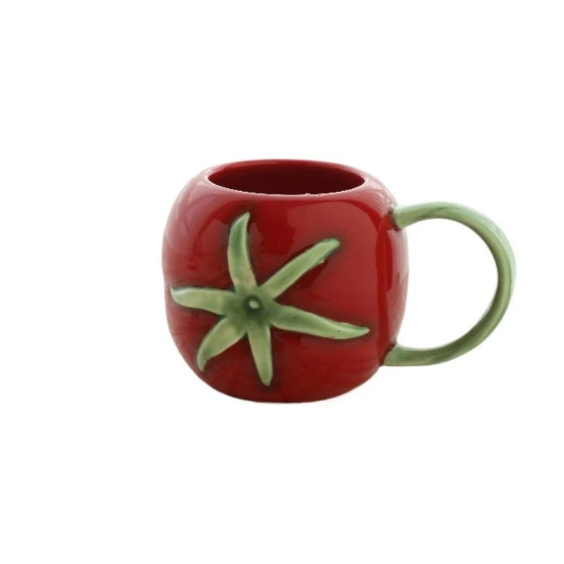 Nordic Keramik Becher Set – Handbemaltes Design