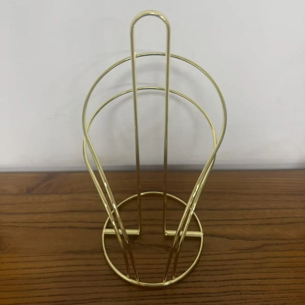 Nordic Küchenrollenhalter - Metall Design - Goldoptik