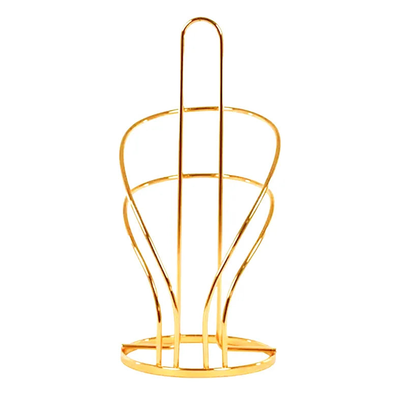 Nordic Küchenrollenhalter - Metall Design - Goldoptik