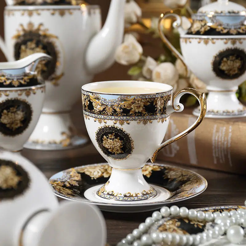 Nordic Palace Bone China Kaffeeset – 250ml