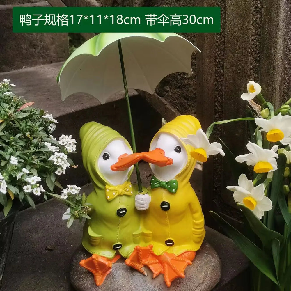 Nordic Tierharzstatuen – Gartenhofdeko