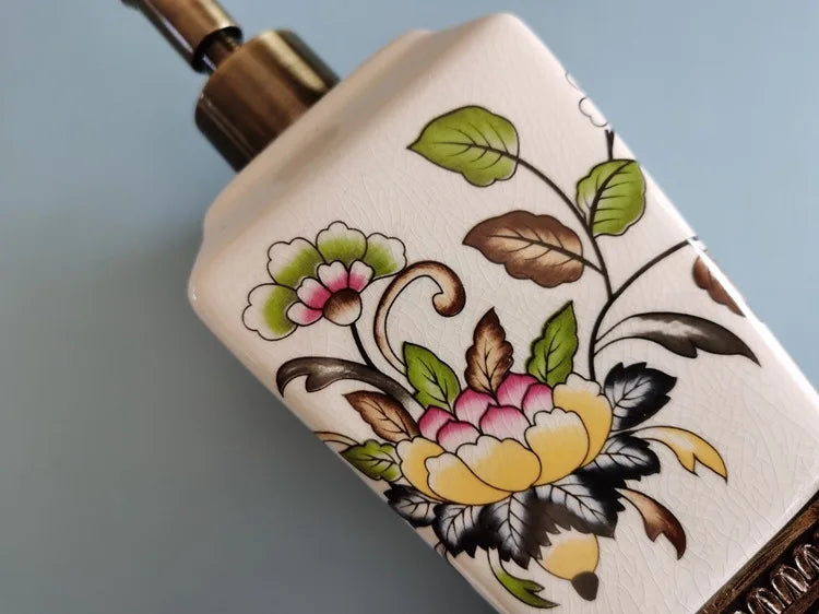 Nordic Vintage Lotionspender – Keramik Design 340ml