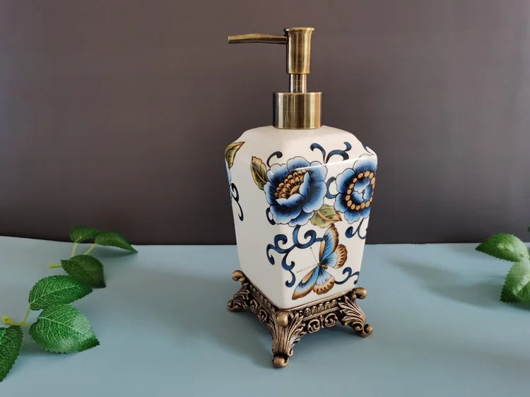 Nordic Vintage Lotionspender – Keramik Design 340ml