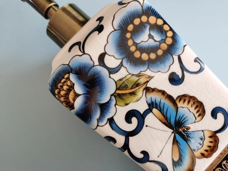 Nordic Vintage Lotionspender – Keramik Design 340ml