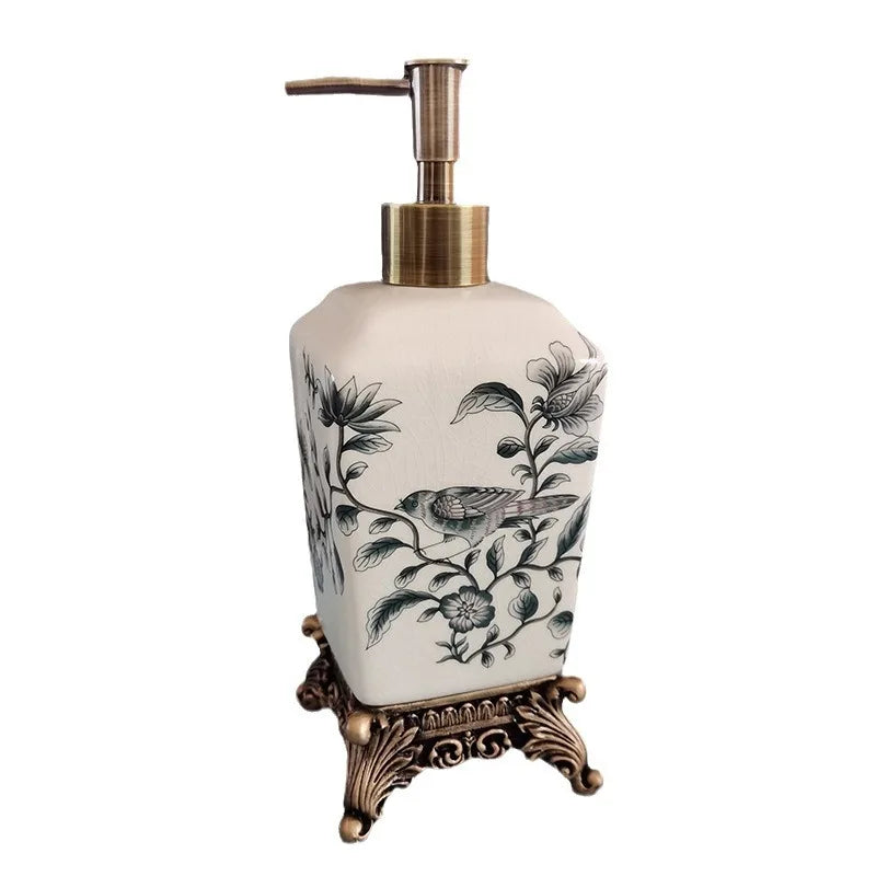 Nordic Vintage Lotionspender – Keramik Design 340ml