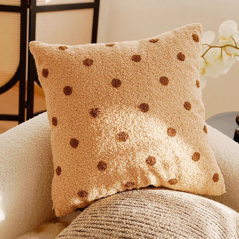 Nordisches Kissenbezug – Florales Polyester/Baumwolle – 30x50/45x45cm