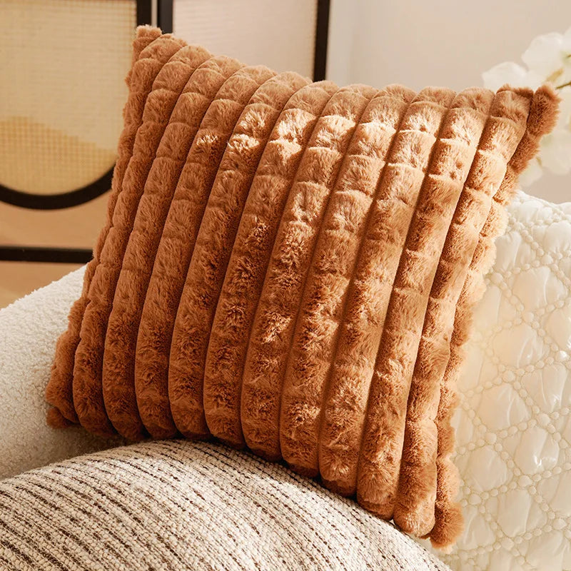 Nordisches Kissenbezug – Florales Polyester/Baumwolle – 30x50/45x45cm