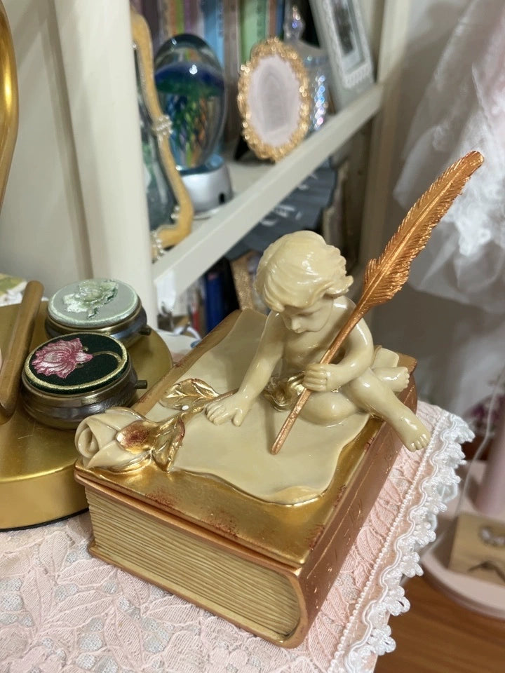 Retro Schmuckaufbewahrung – Harz Engel Design für Wohnzimmer