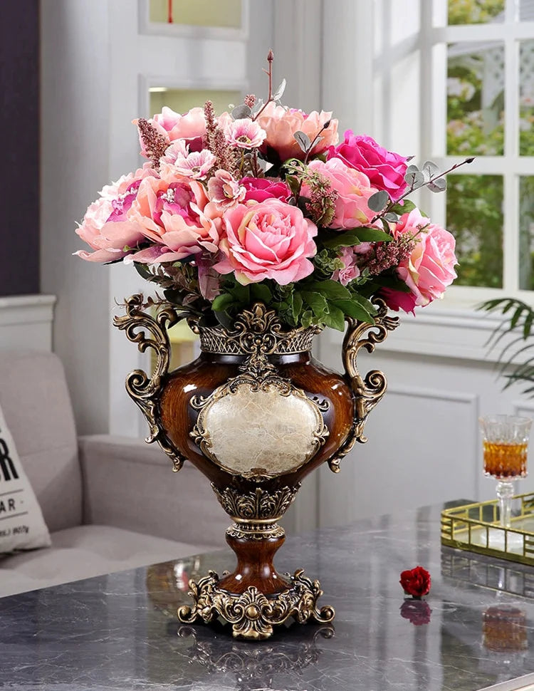 Vase im europäischen Stil - Harz Design - Wohnzimmer Must-have