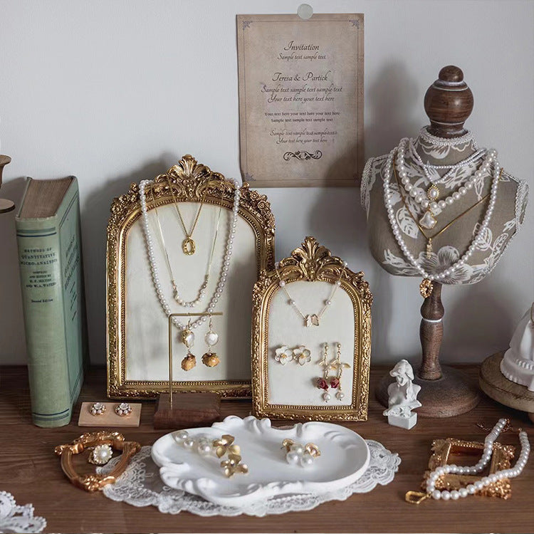 Halsketten Display Ständer – Samt Design – Für Schmuckaufbewahrung