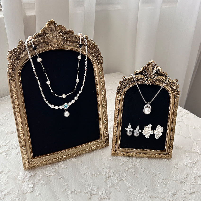 Halsketten Display Ständer – Samt Design – Für Schmuckaufbewahrung