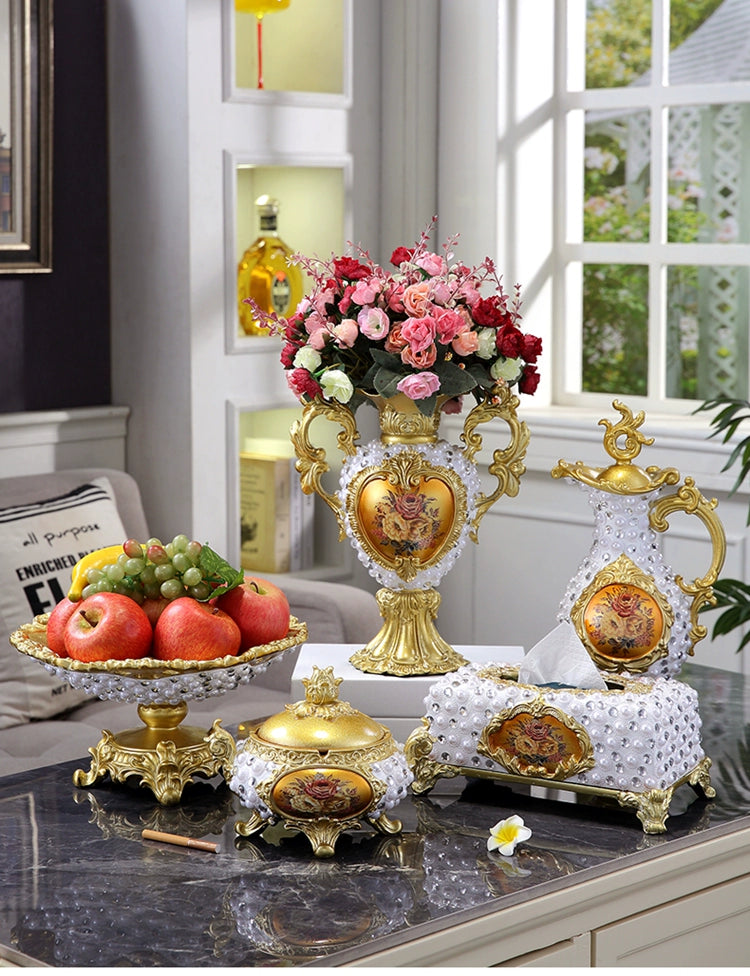 Vase im europäischen Stil - Harz Design - Wohnzimmer Must-have