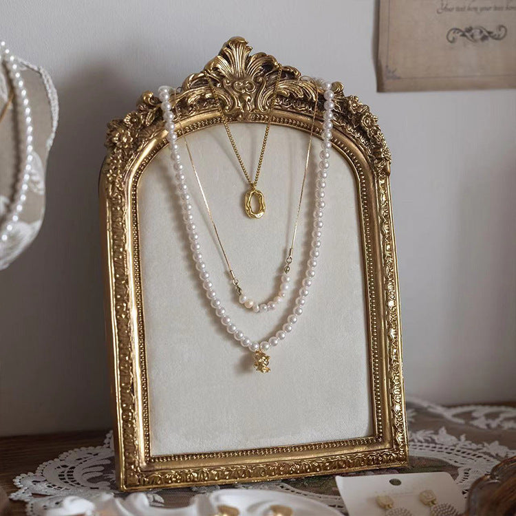 Halsketten Display Ständer – Samt Design – Für Schmuckaufbewahrung