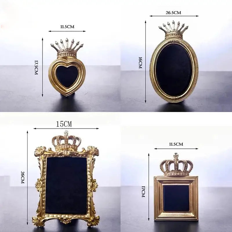 Ohrringhalter – Vintage Samtrahmen Design