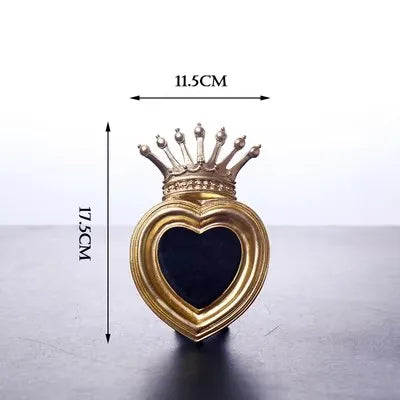 Ohrringhalter – Vintage Samtrahmen Design