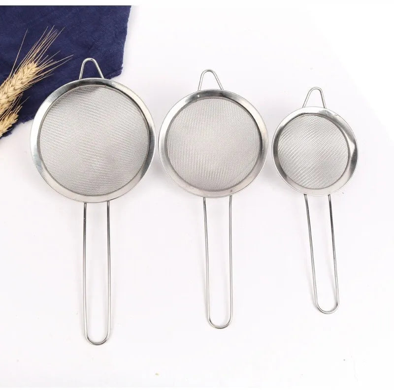 Ölsieb – Edelstahl Design – 3er Set