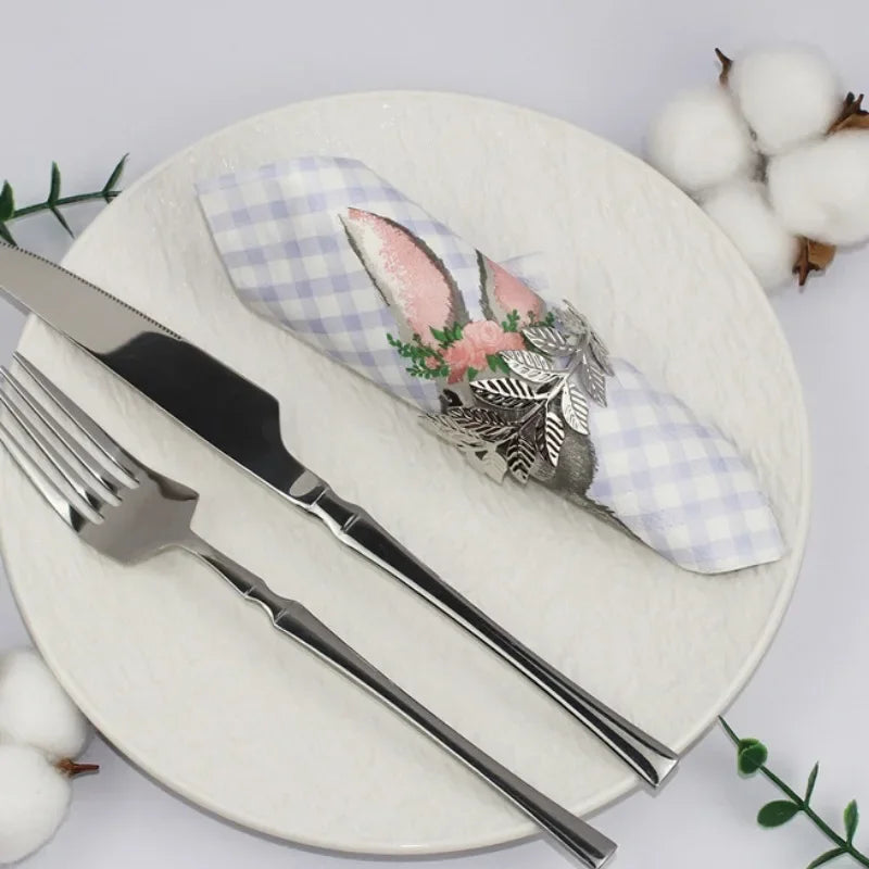 Osterhase Servietten – Buntes Design – 25x25cm