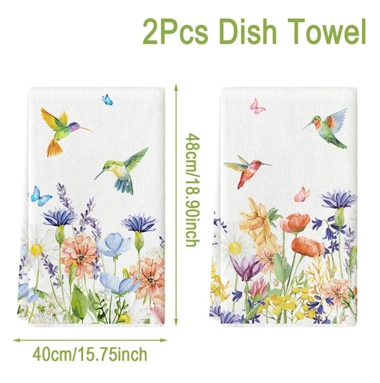 Osterhasen Geschirrtuch – Polyester Frühling Design