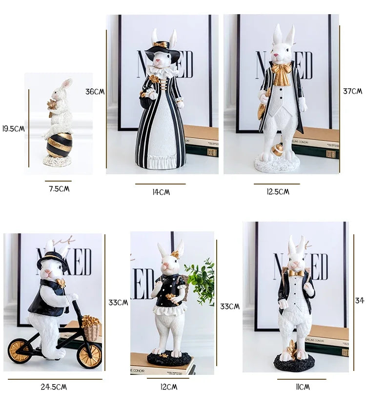 Osterhasen Resindeko – Landhausstil