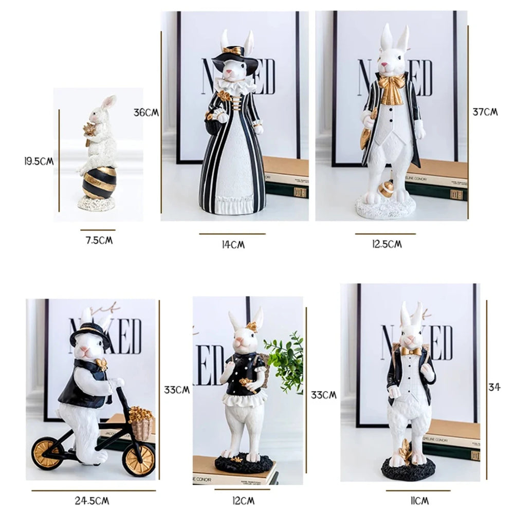 Osterhasen Resindeko – Landhausstil