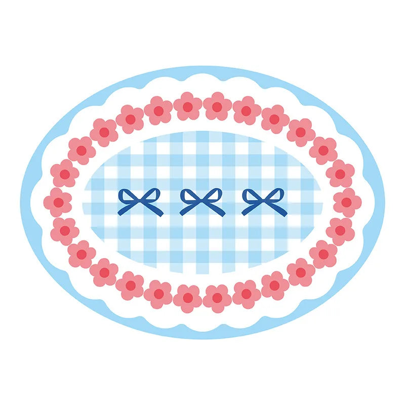 Ovaler hitzebeständiger Tischset – PU-Leder – 30x40cm