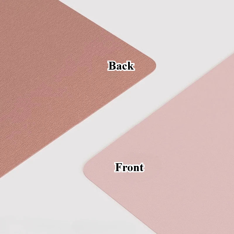 PU Leder Mauspad – Einfaches Design – 30x60cm Büro
