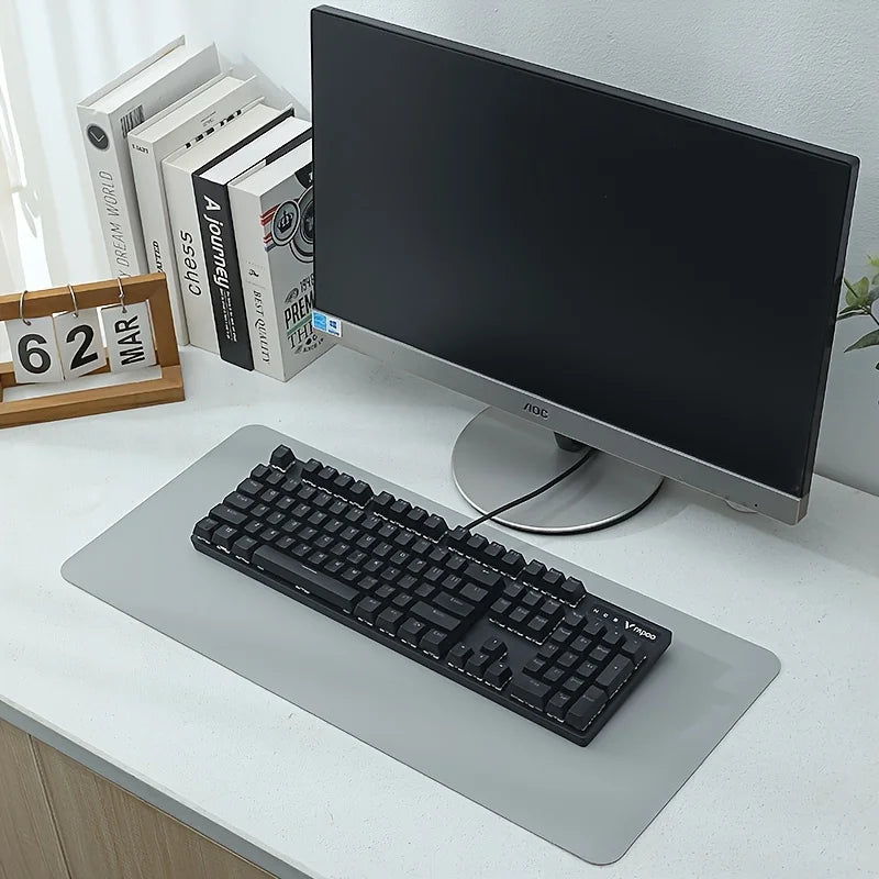 PU Leder Mauspad – Einfaches Design – 30x60cm Büro