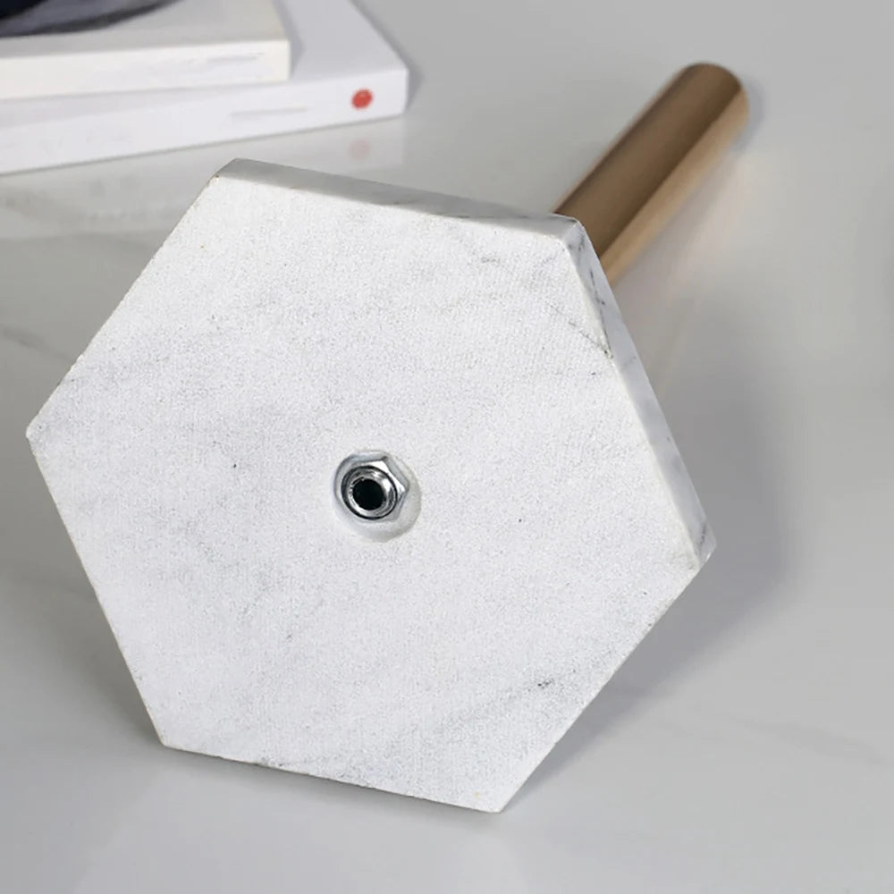 Papierhandtuchhalter – Gold & Marmor Design 14.7x30cm