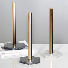 Papierhandtuchhalter – Gold & Marmor Design 14.7x30cm