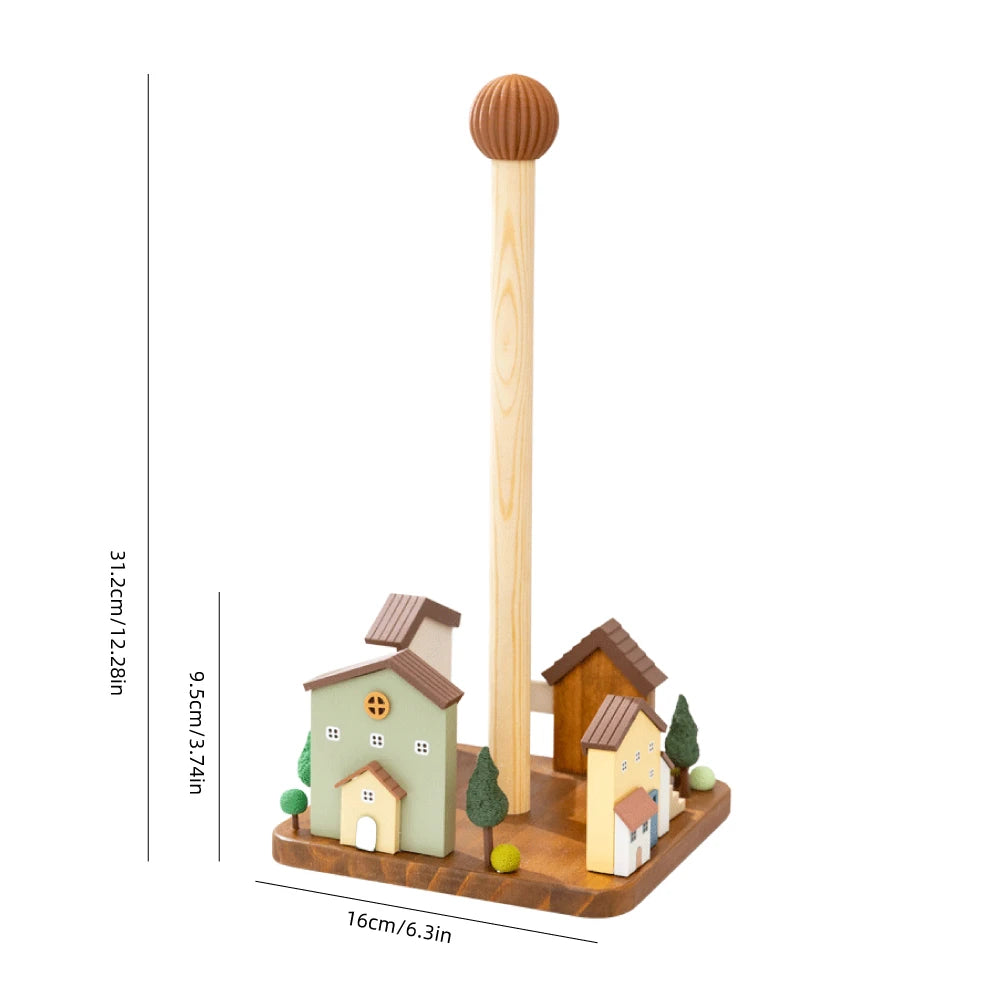 Papierrollenhalter – Nordisches Design – Platzsparend