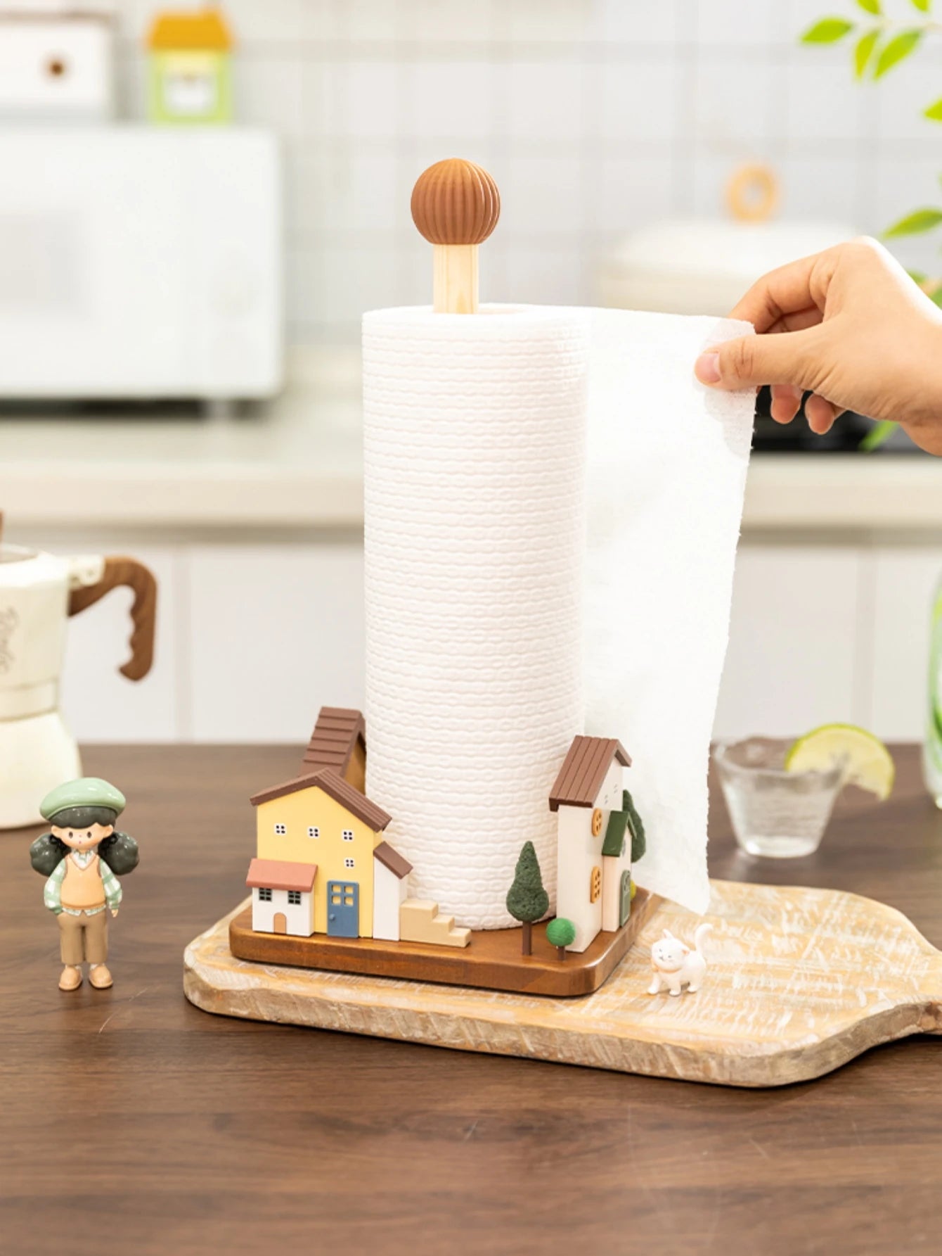 Papierrollenhalter – Nordisches Design – Platzsparend