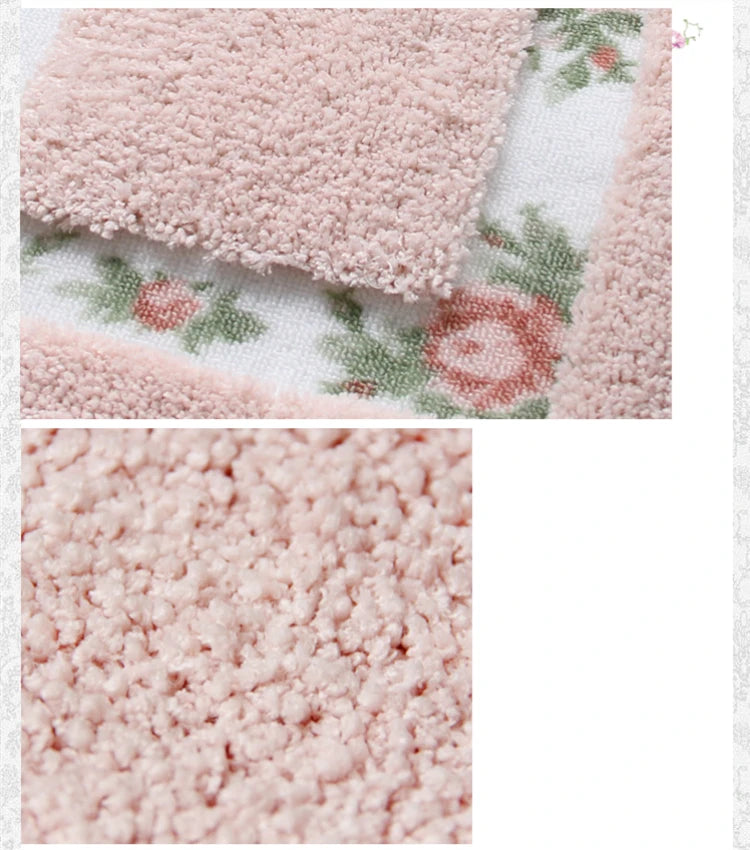 Pastorale Badematten – Mikrofaser Floral – Verschiedene Grössen