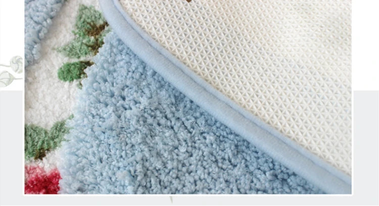 Pastorale Badematten – Mikrofaser Floral – Verschiedene Grössen