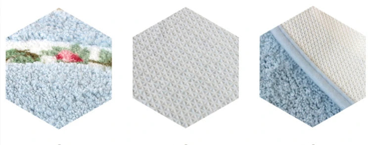 Pastorale Badematten – Mikrofaser Floral – Verschiedene Grössen