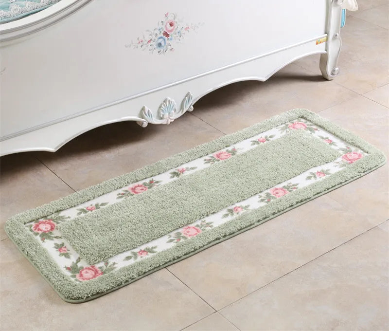 Pastorale Badematten – Mikrofaser Floral – Verschiedene Grössen