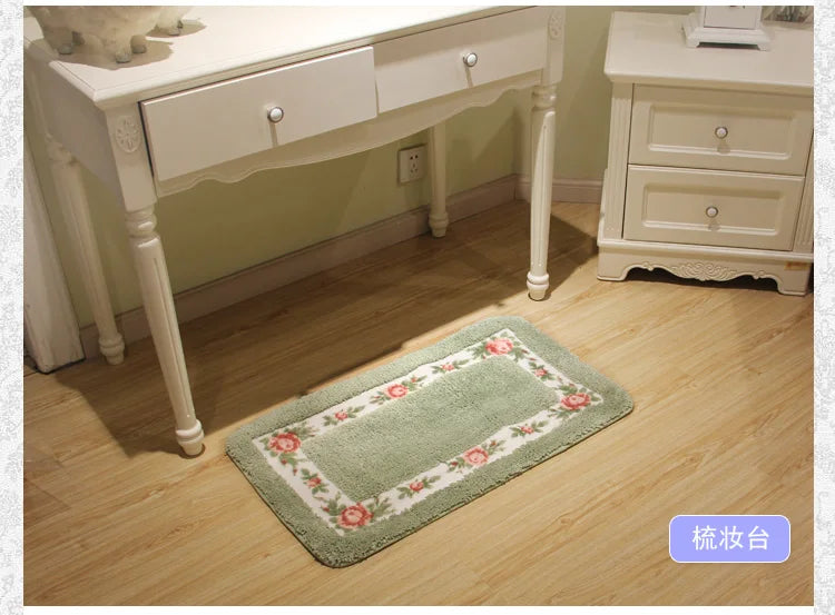 Pastorale Badematten – Mikrofaser Floral – Verschiedene Grössen