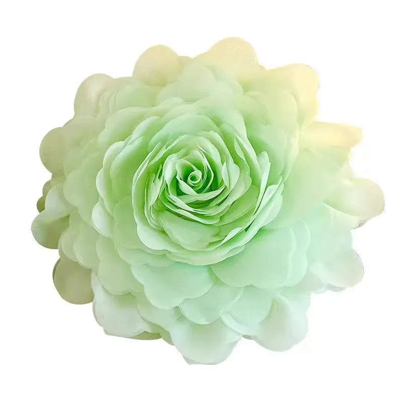 Pastorale Blumen Kissenhülle – Klassisches Baumwolle 45x45cm