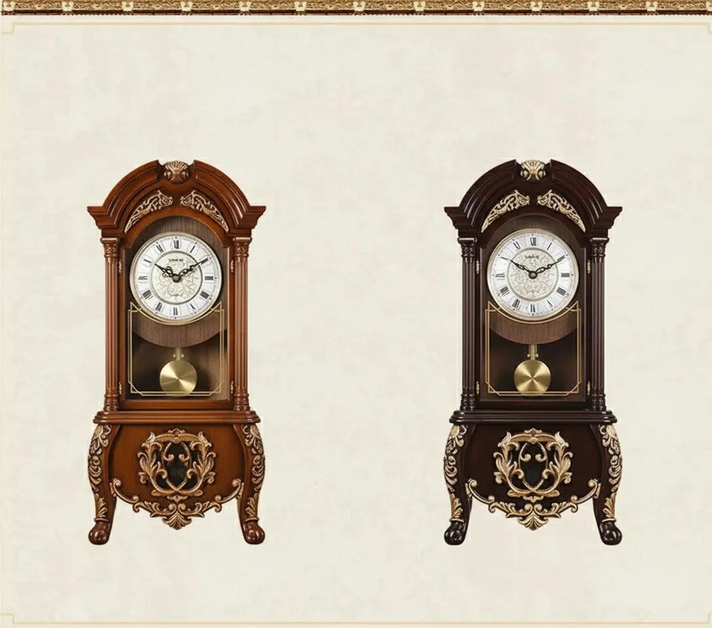 Pendeluhr Holz – Geometrisches Design Kreativer Tisch