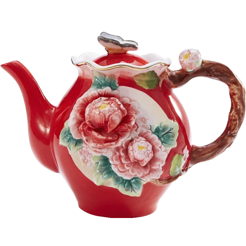 Pfingstrose Keramik Tee Set – Japan Stil – 101-200ml