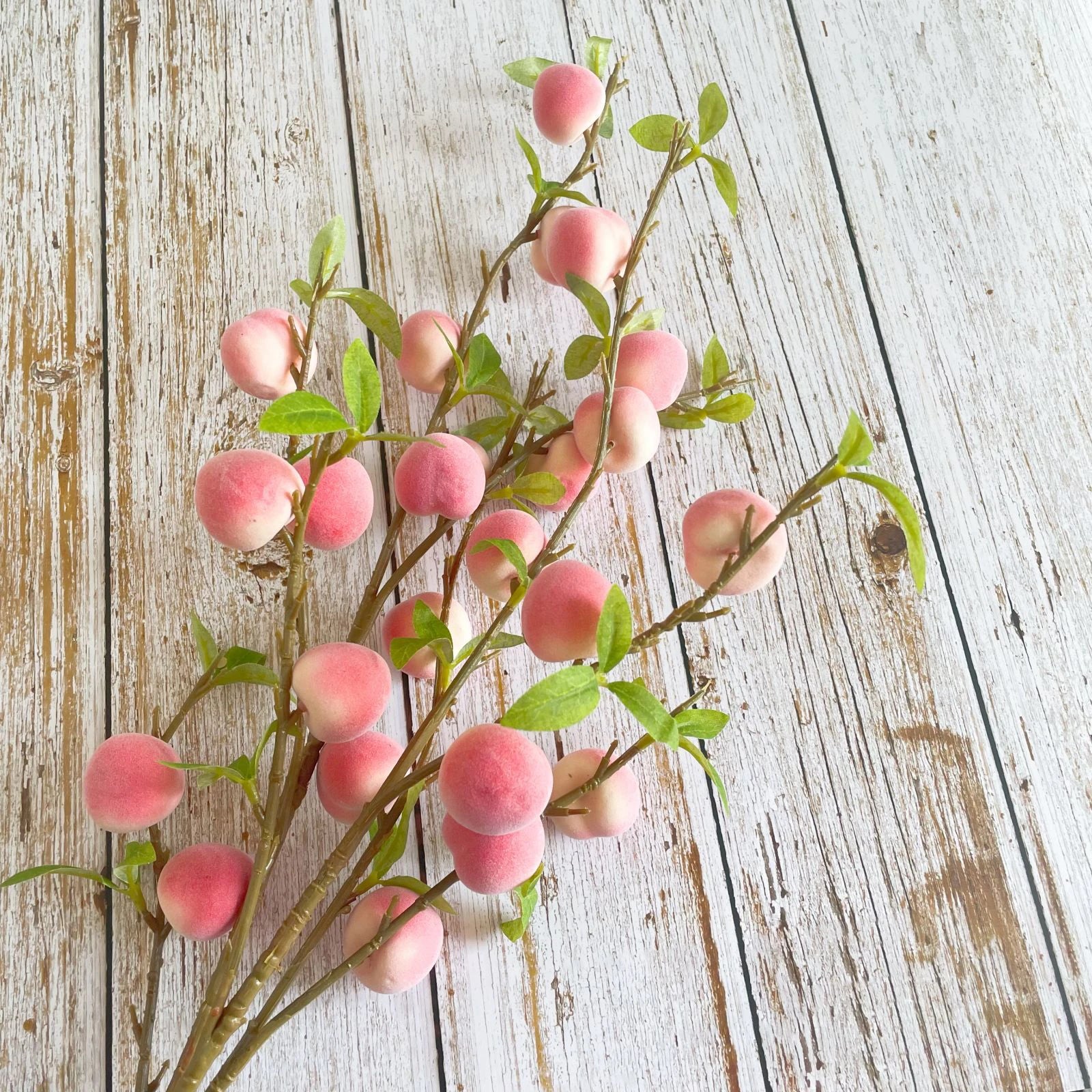 Pfirsich-Schaumbouquet – Dekorativ, Innenbereich