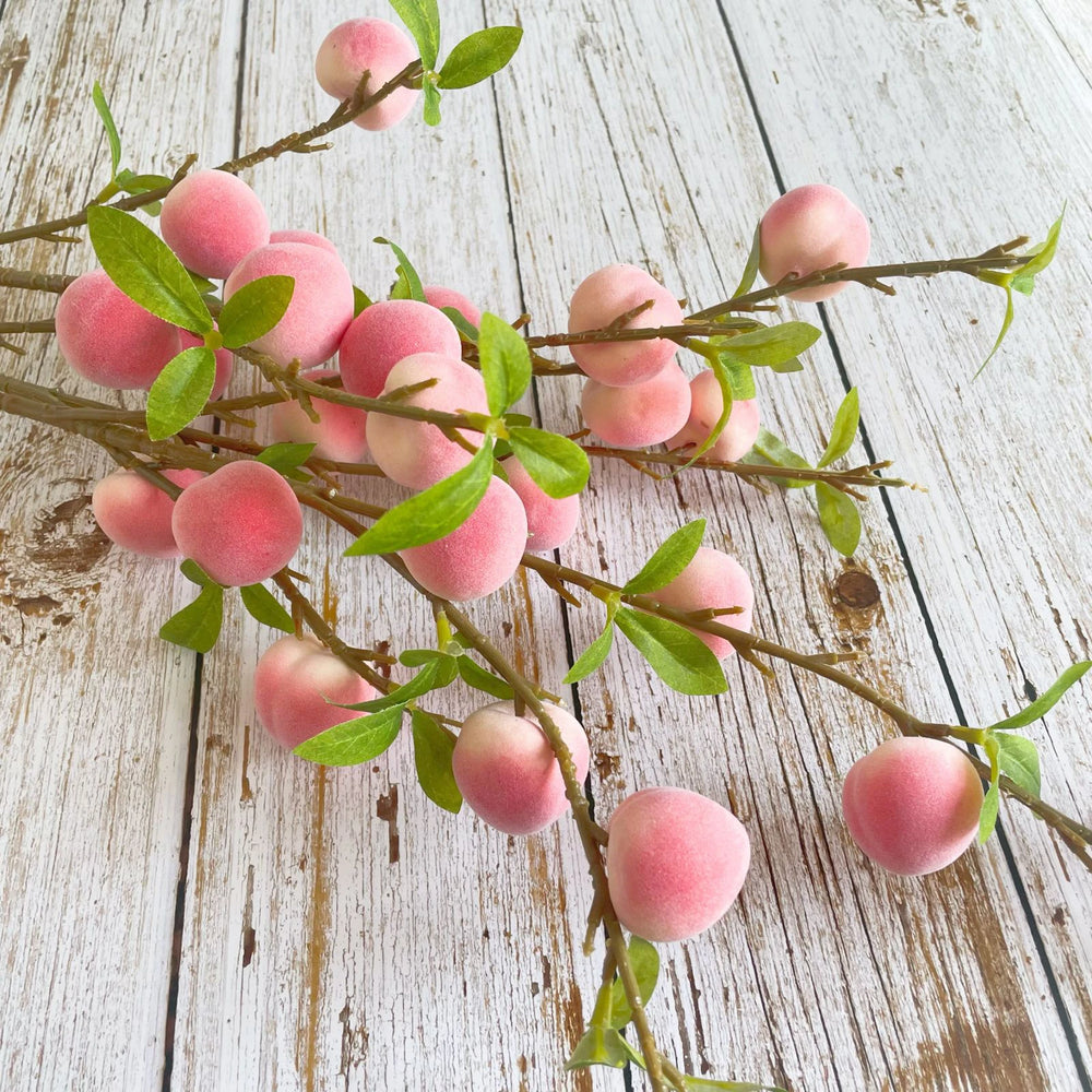 Pfirsich-Schaumbouquet – Dekorativ, Innenbereich