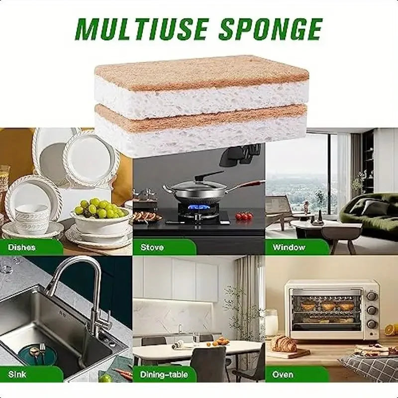 Pflanzenbasierte Scheuerschwämme – Nachhaltige Küchenhelfer