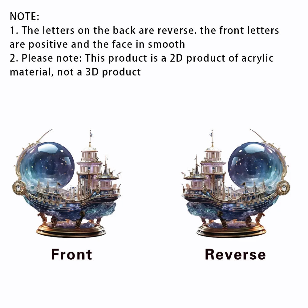 Piraten-Schiff Ornament – Kristall Design – Dekoration