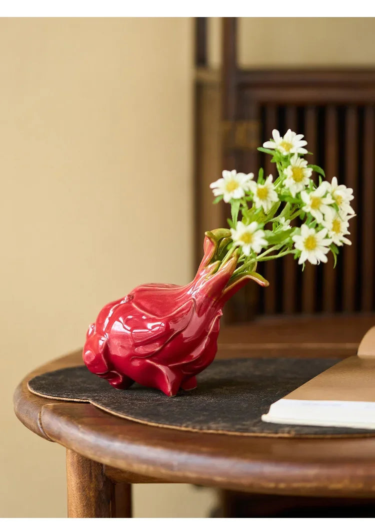 Pitaya Vase – Modernes Keramikdesign