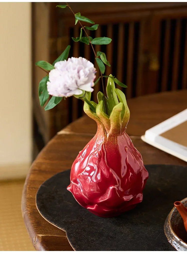 Pitaya Vase – Modernes Keramikdesign