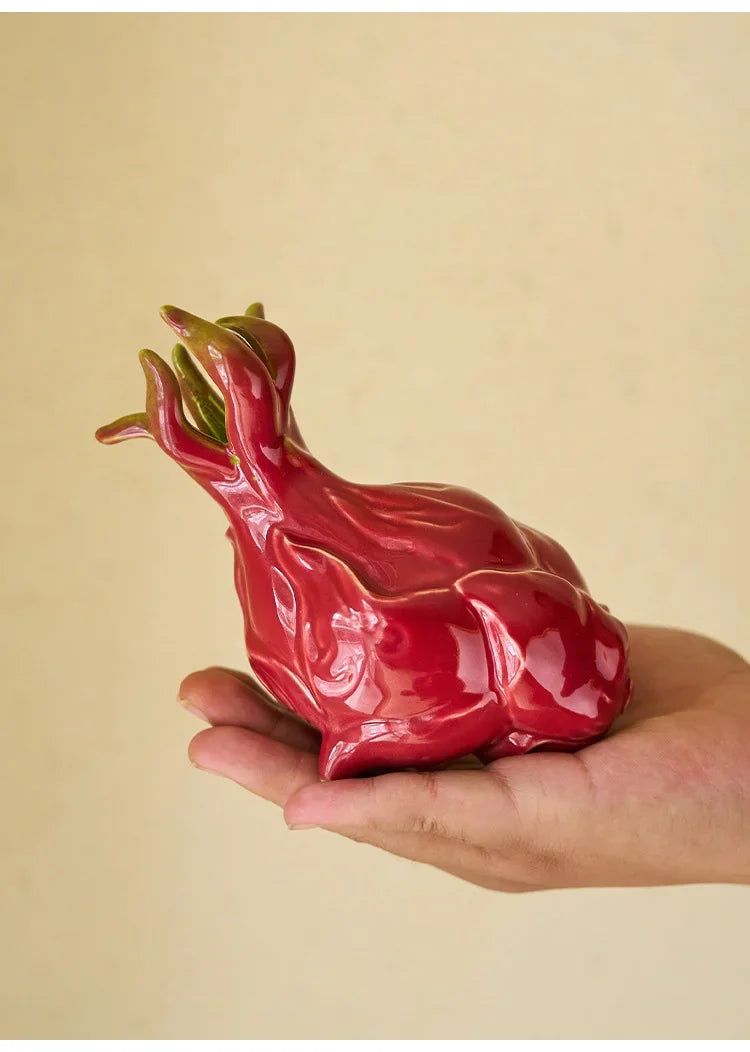 Pitaya Vase – Modernes Keramikdesign