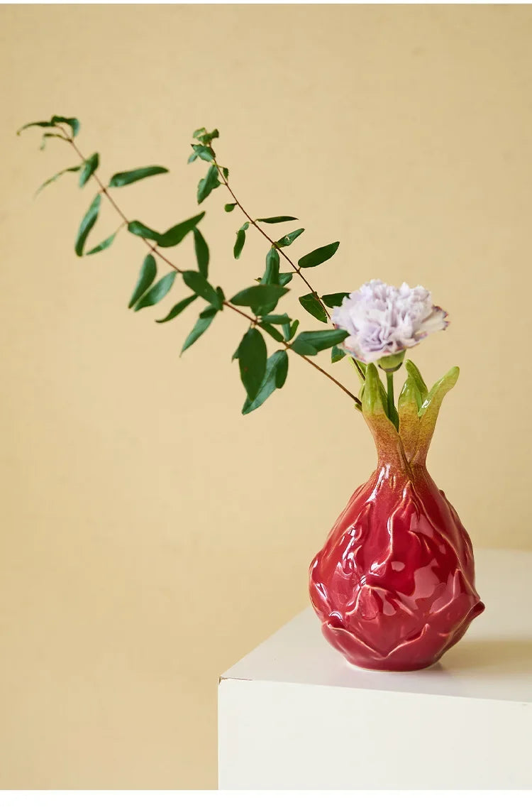 Pitaya Vase – Modernes Keramikdesign