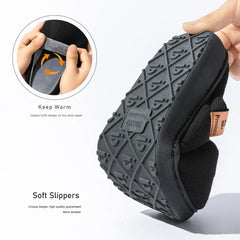 Pmoiste Damen Hausschuhe in Rosa, Britischer Stil, Schuhgrösse 42-43