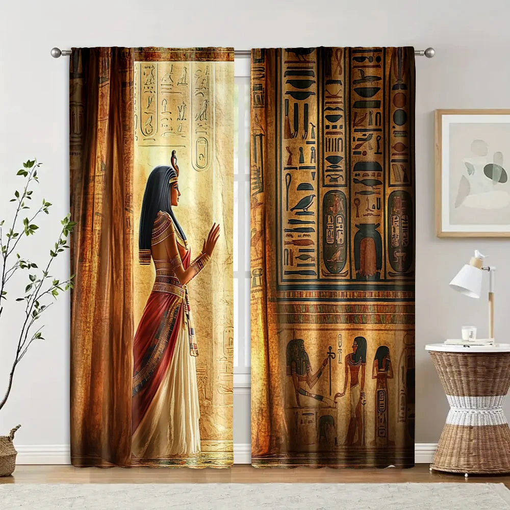 Polyester Vorhänge – Klassischer Stil – 105x230 cm